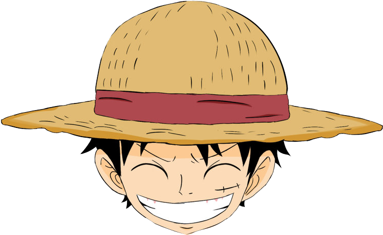 One Piece Luffy Mutlu İfade Duvar Kağıdı
