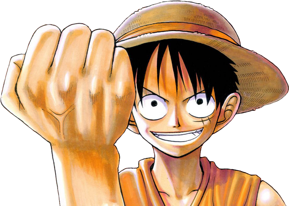 One Piece Luffy Neşeli Poz Duvar Kağıdı