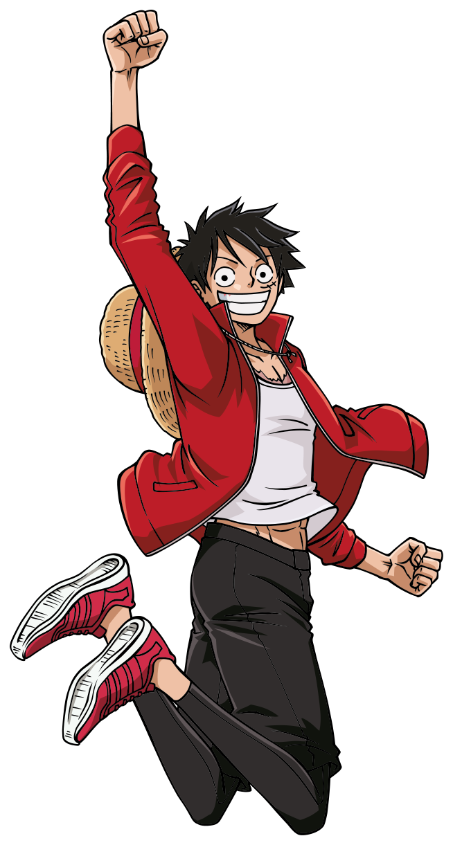 One Piece Luffy Zafer Pozu Duvar Kağıdı
