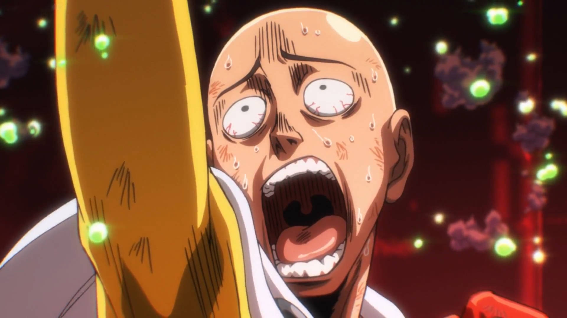 One Punch Man Saitama Komik Anime Duvar Kağıdı