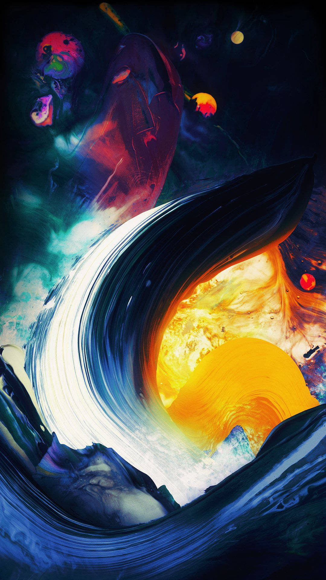 OnePlus Abstract Sci-Fi Art Duvar Kağıdı