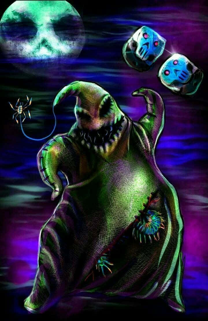 Oogie Boogie Korkunç Ay Duvar Kağıdı