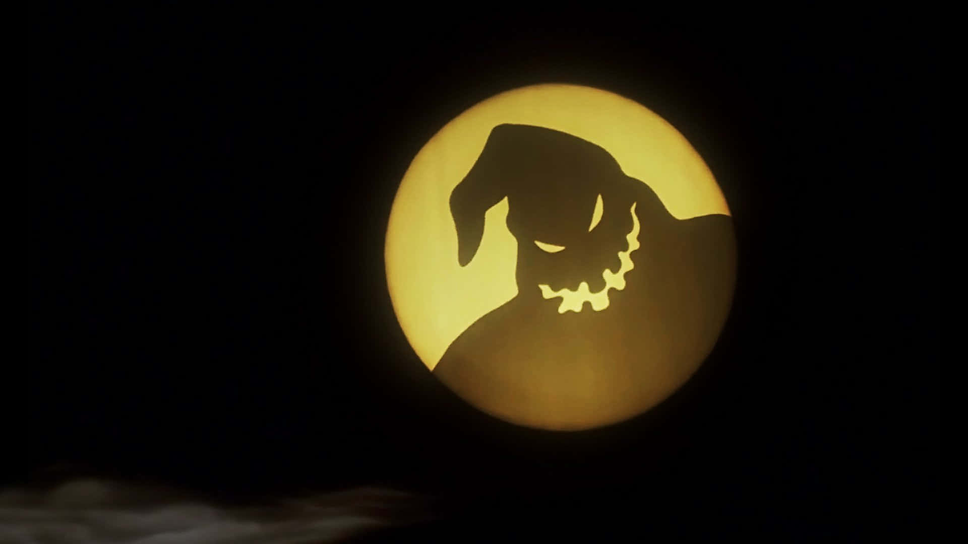 Oogie Boogie Silüeti Duvar Kağıdı
