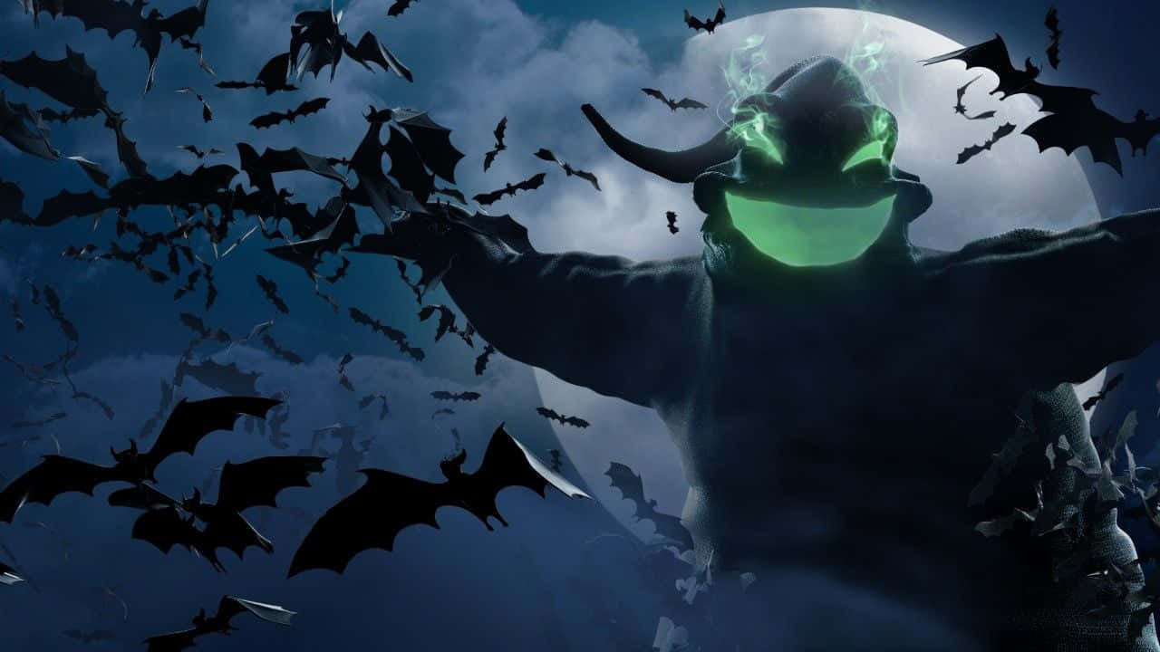 Oogie Boogie ve Yarasalar Duvar Kağıdı