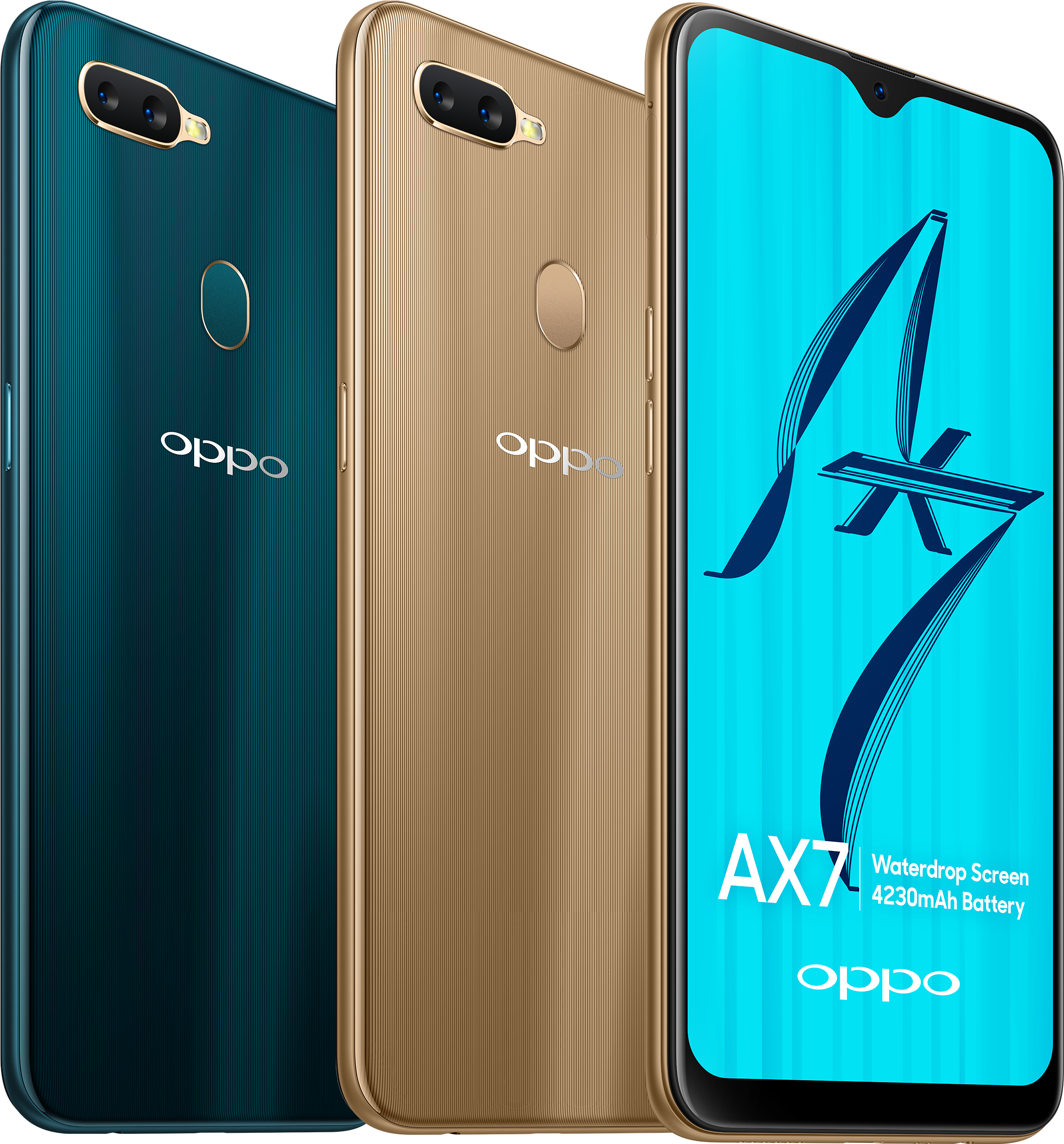 Oppo A X7 Çift Renk Seçenekleri Duvar Kağıdı