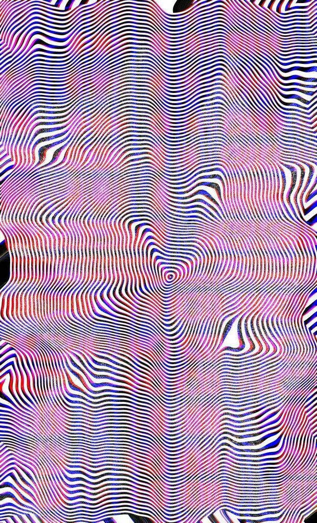 Optik İllüzyon Sanatı Trippy Estetik Duvar Kağıdı