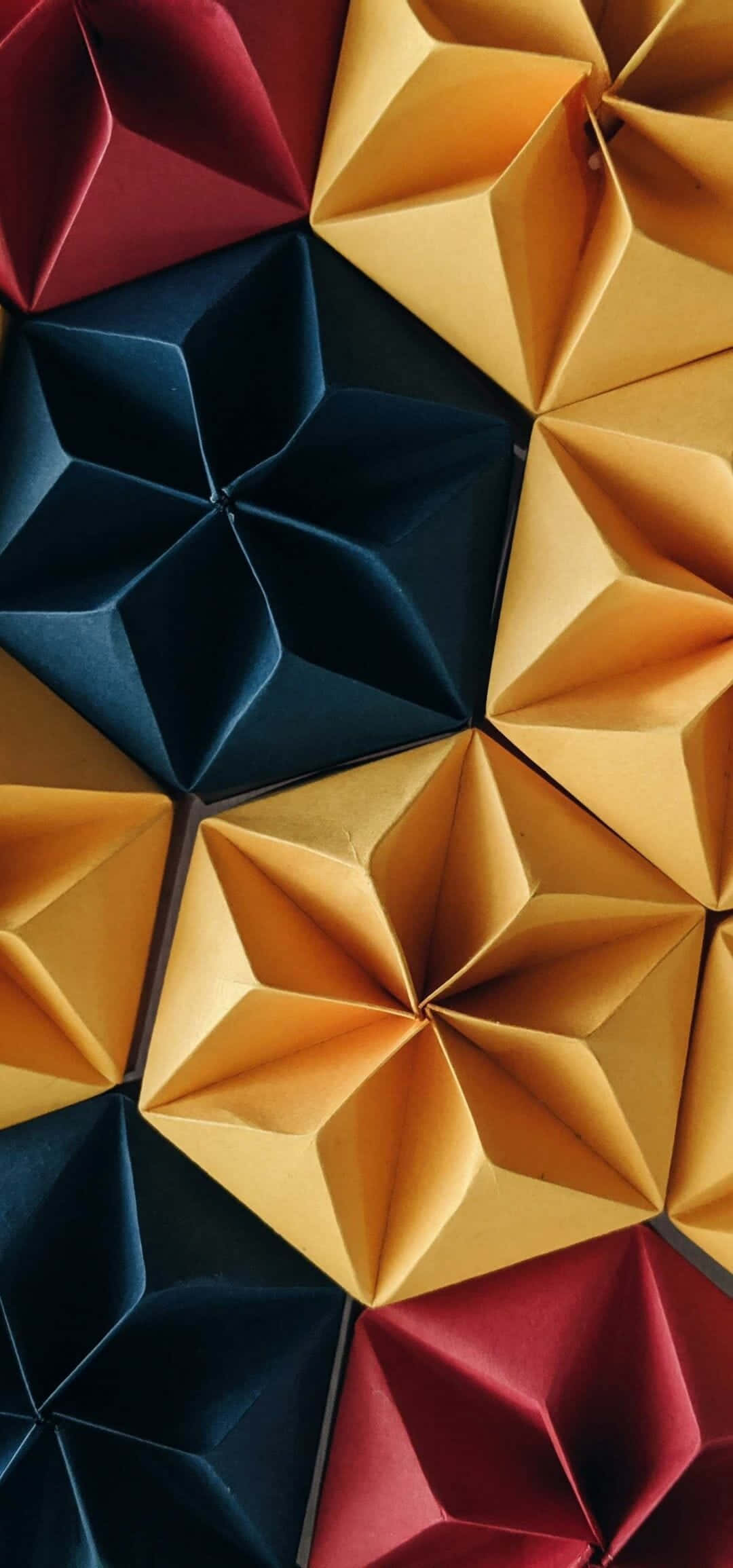 origami kağıt duvar sanatı Duvar Kağıdı