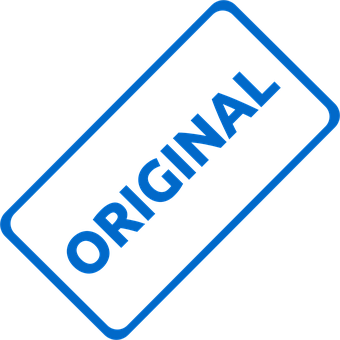 Orijinal Mavi Damga Grafiği Duvar Kağıdı