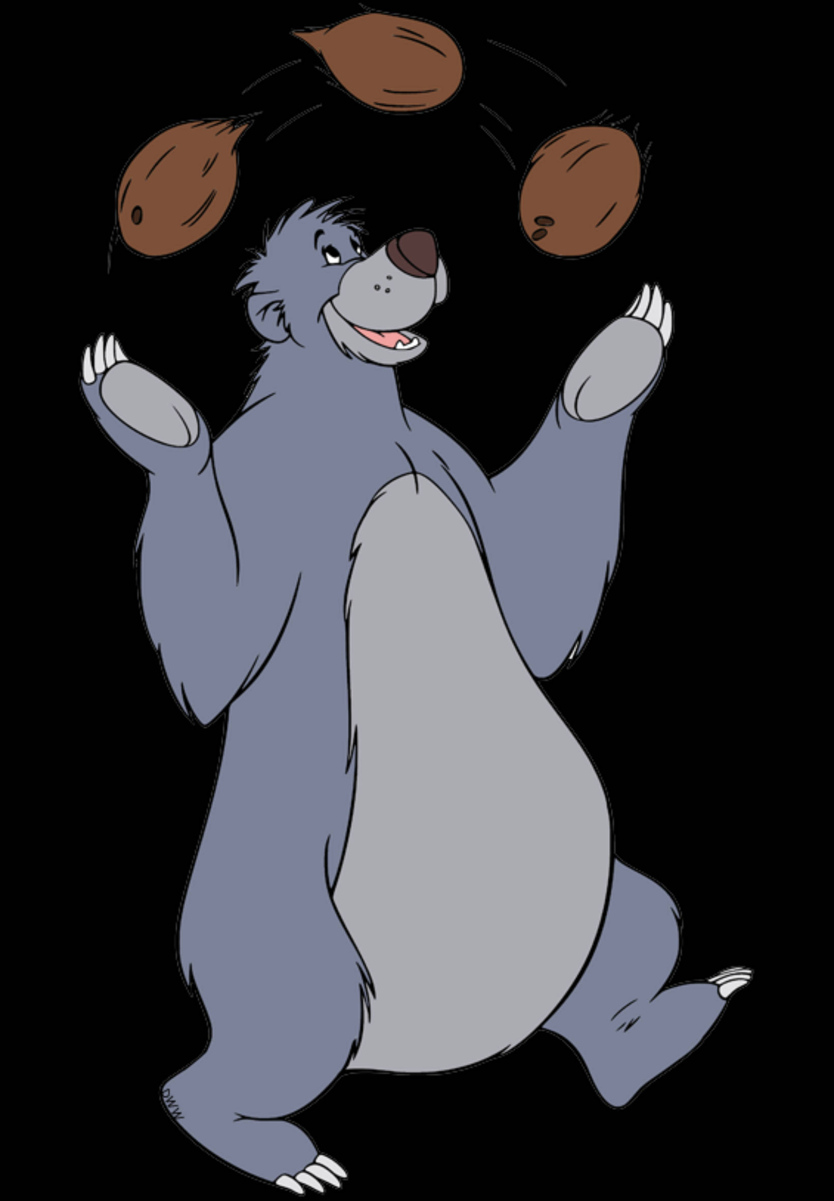 Orman Kitabı Baloo Duvar Kağıdı