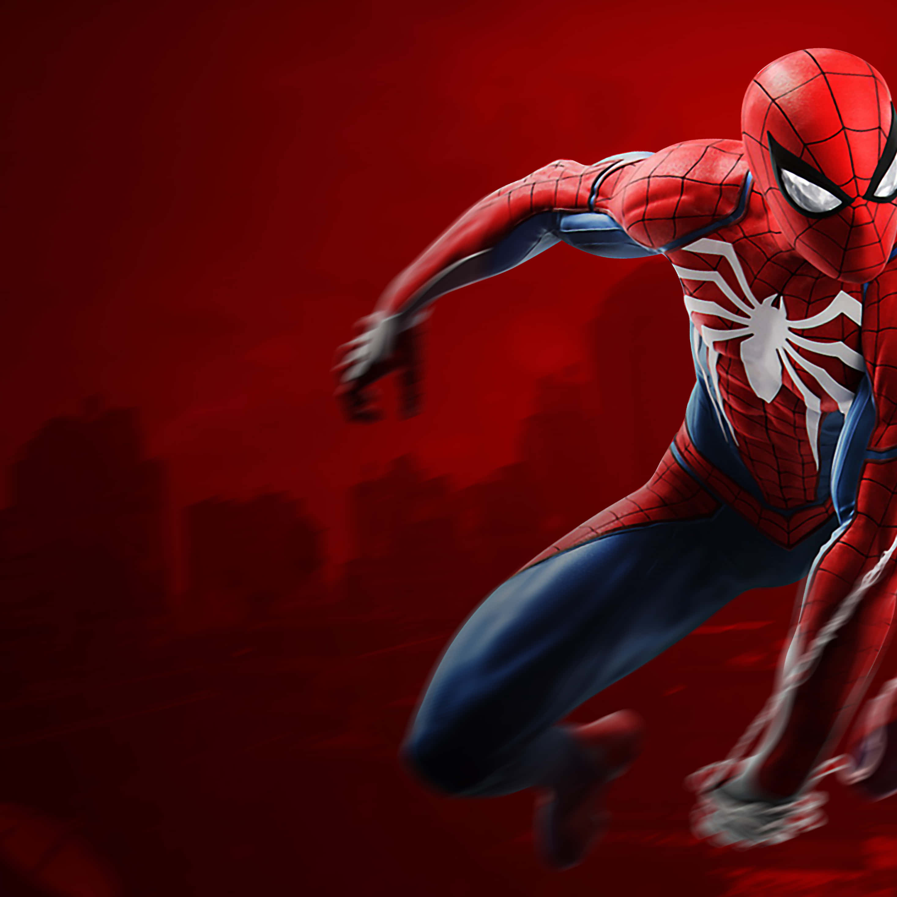 Örümcek Adam Animasyonlu Ps4 Profil Resmi Duvar Kağıdı