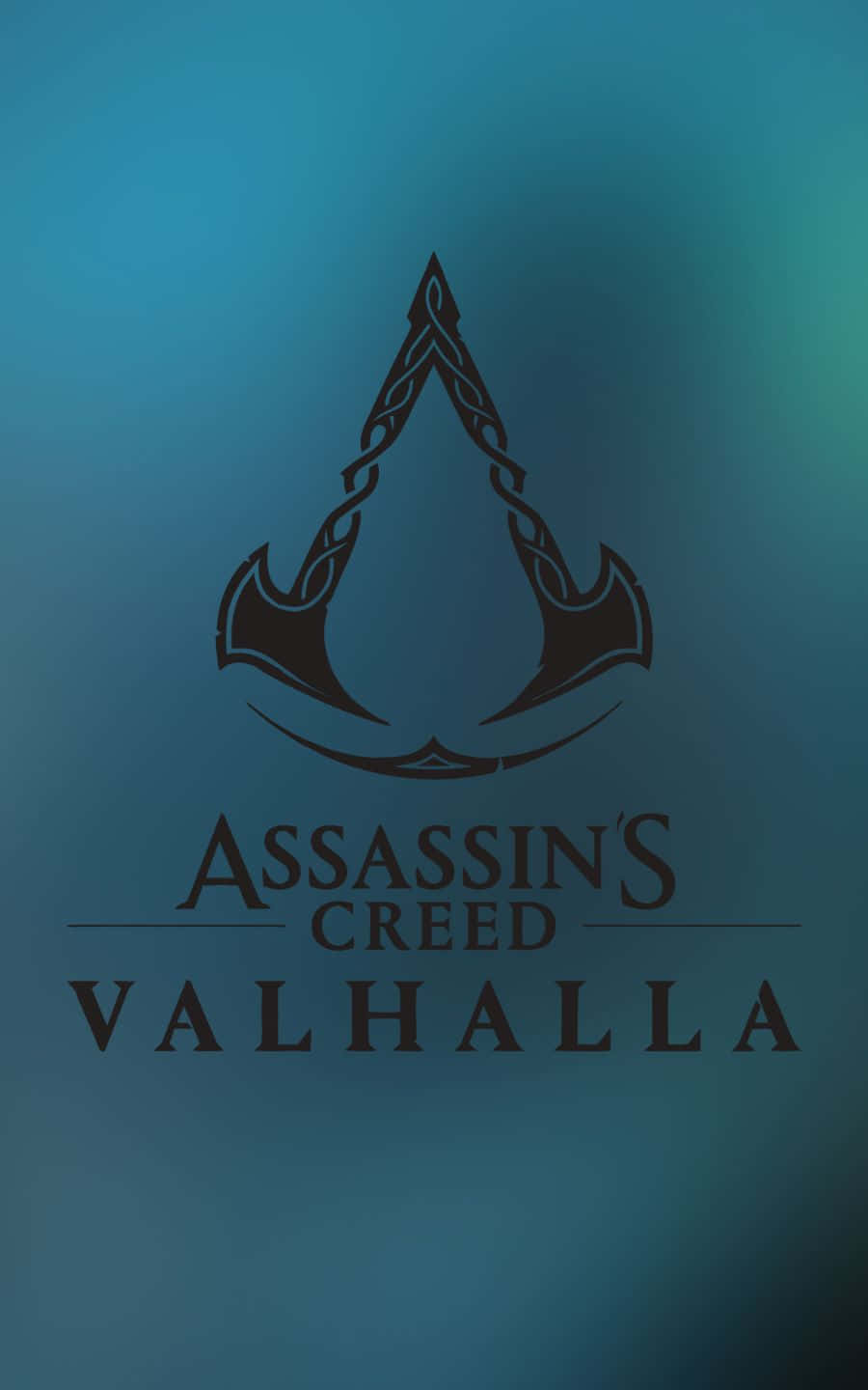 Oyun Başlığı ve Logosu 1440p Assassin's Creed Valhalla Arkaplanı Duvar Kağıdı