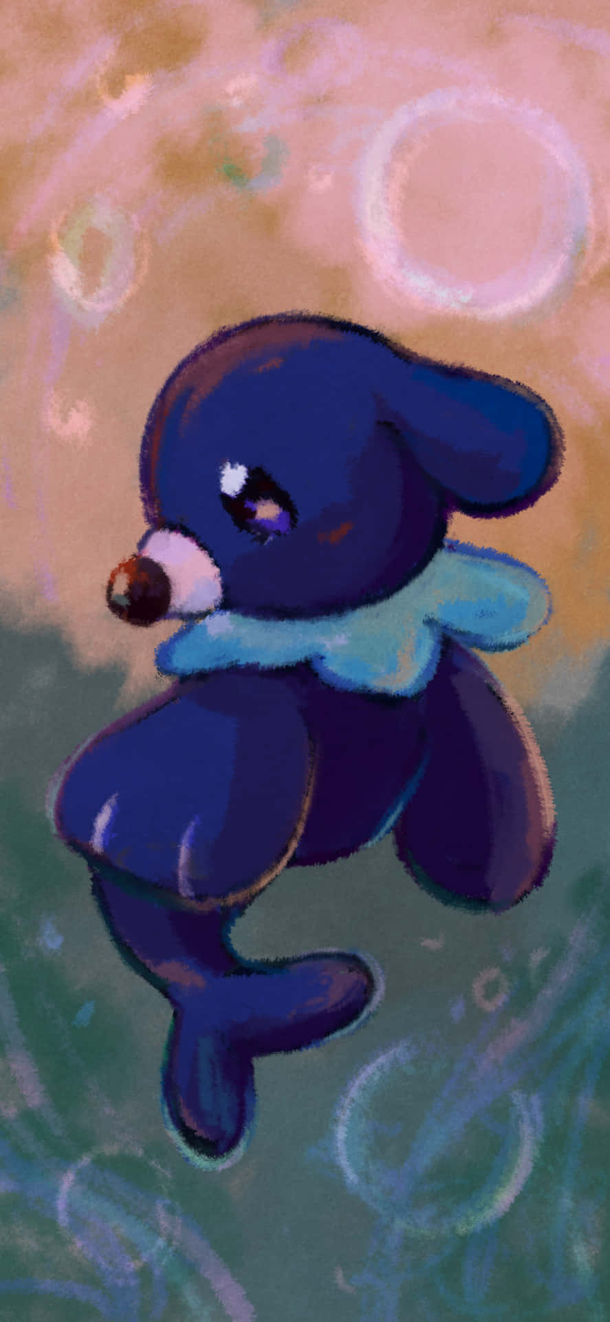 Oyunbaz Popplio Sıçraması: Su Pokemonu Maceraları İçin En İyi Arkadaş Duvar Kağıdı