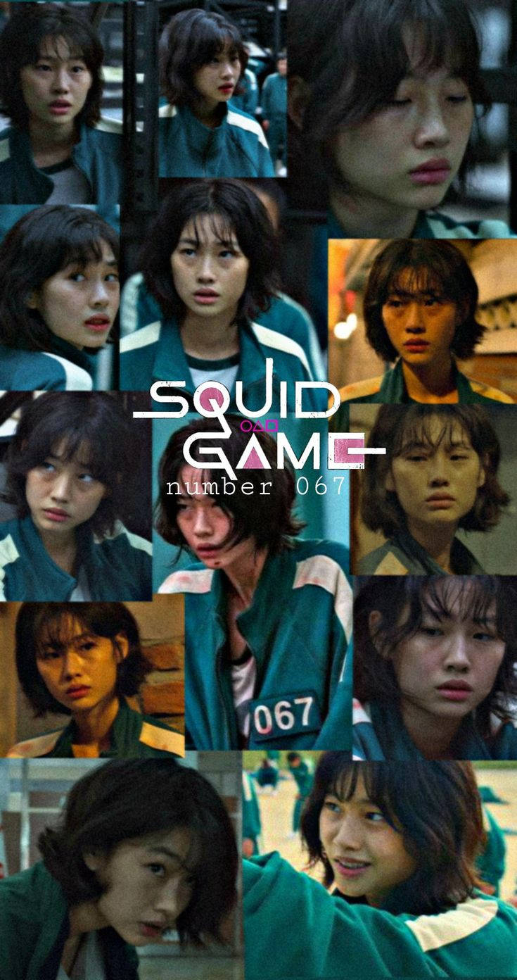 Oyuncu 067 Squid Game Duvar Kağıdı
