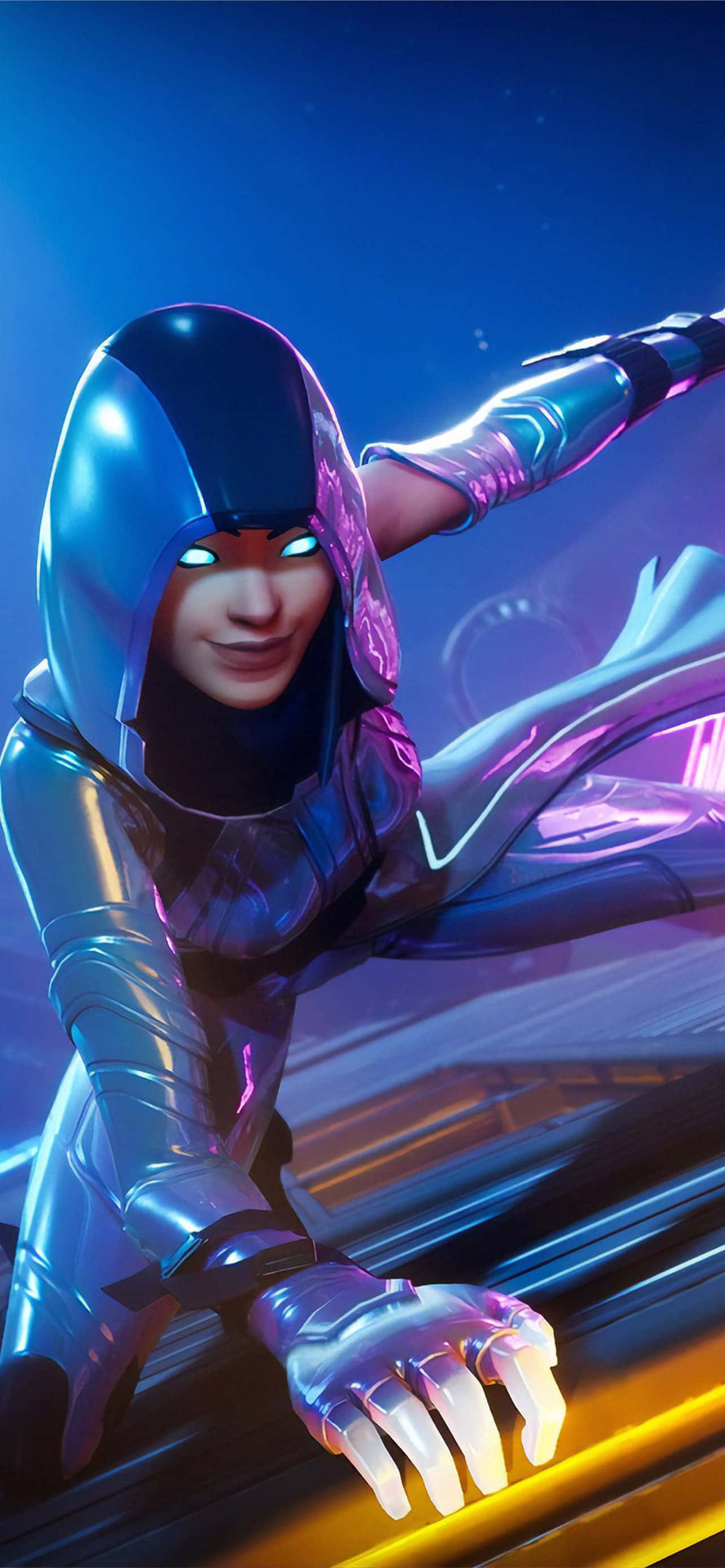 Oyunda ikonik Raven Fortnite skininizle gücünüzü ve korkusuzluğunuzu gösterin. Duvar Kağıdı