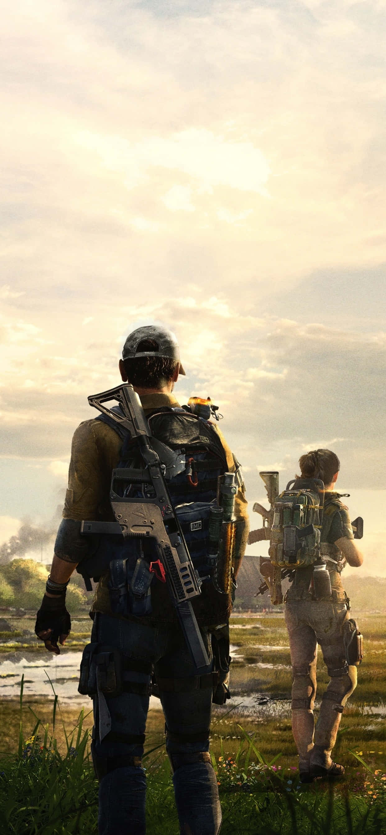 Özel Sürüm The Division iPhone Xs Max Duvar Kağıdı