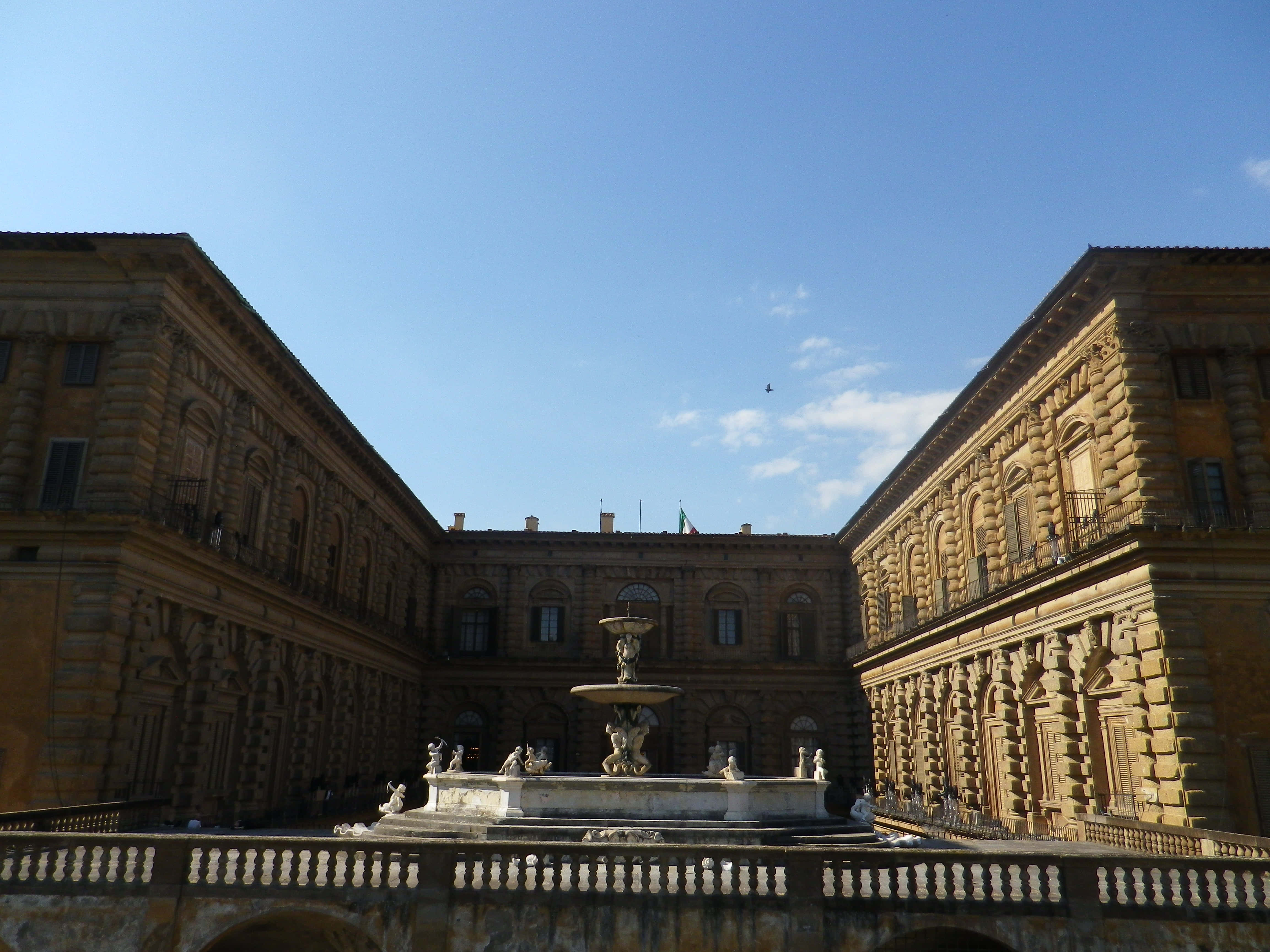 Palazzo Pitti Mimari Detayları Duvar Kağıdı