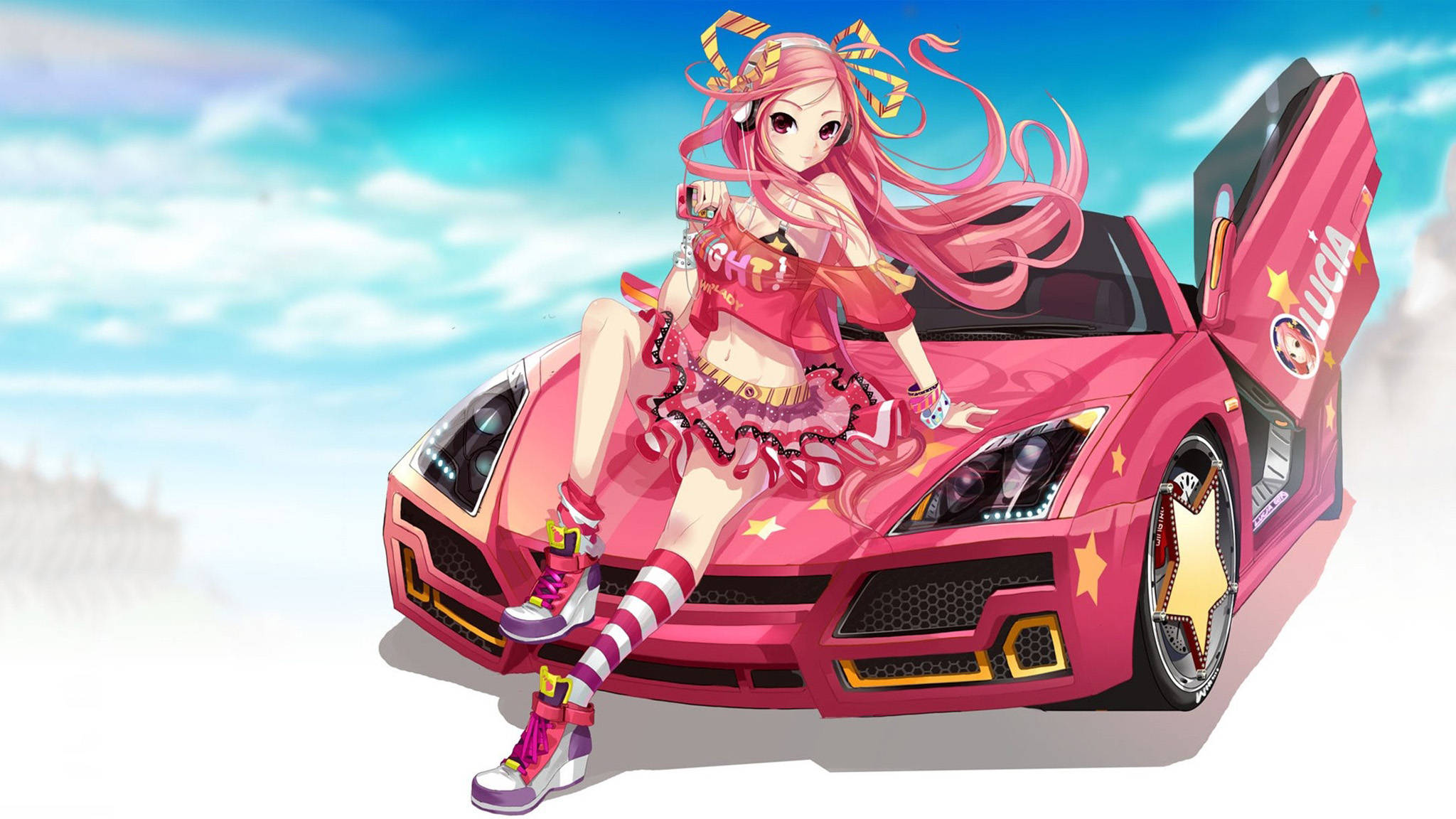 PangYa Anime Araba Duvar Kağıdı