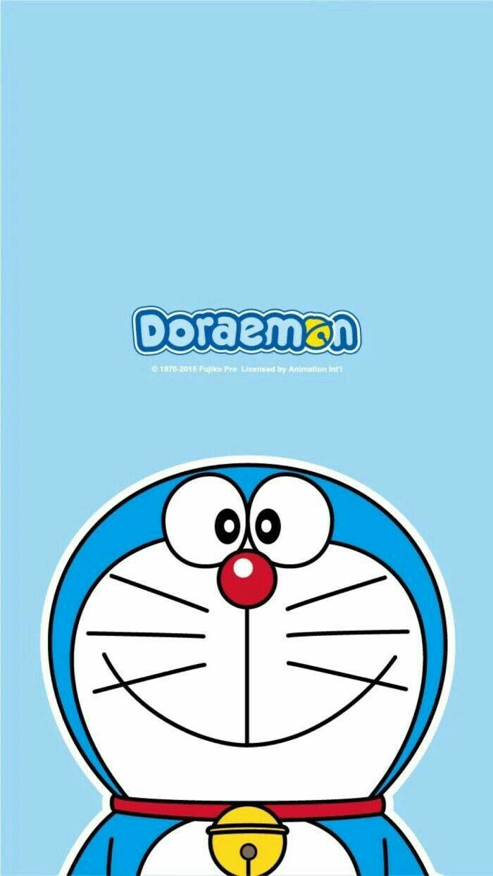 Parlak Doraemon iPhone — Havalı anime GIF Duvar Kağıdı
