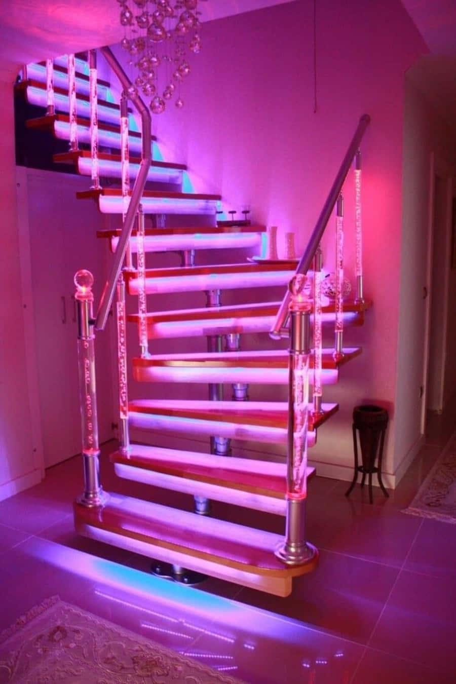 Parlak Neon Pembe Estetik her görünümü dönüştürüyor Duvar Kağıdı