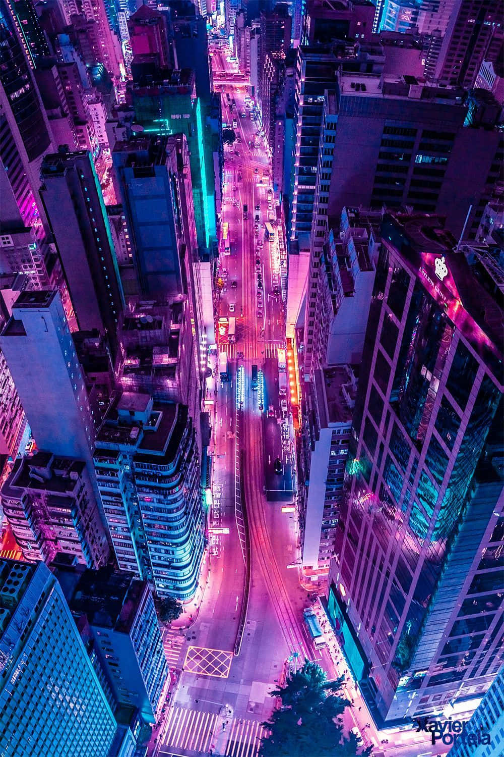 Parlak ve güzel neon estetiği Duvar Kağıdı