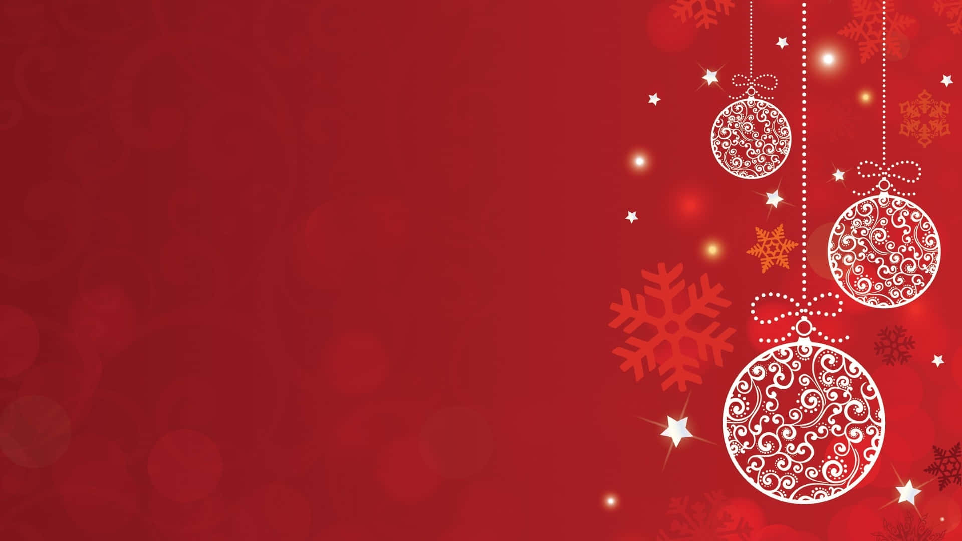 Parlak ve şenlikli kırmızı Noel arka planı Duvar Kağıdı