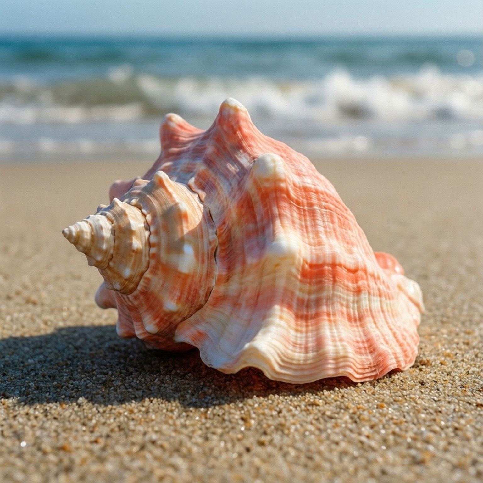 Pastel Deniz Kabuğu Hazinesi Duvar Kağıdı