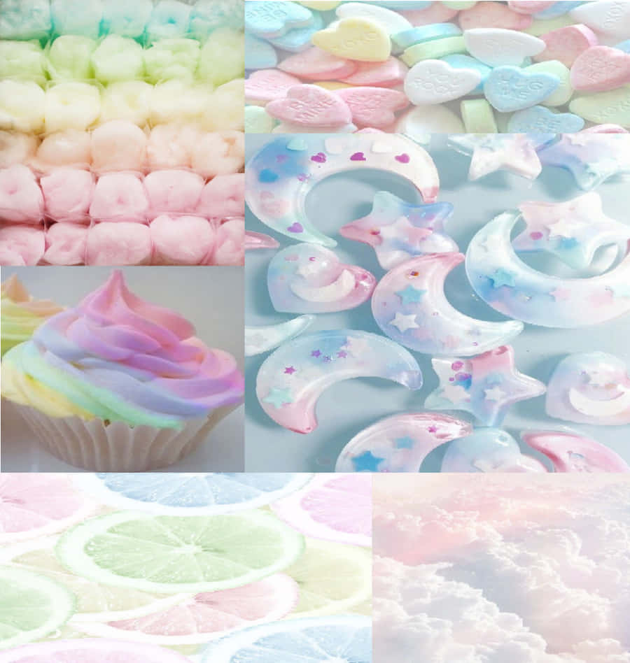 Pastel Estetiği ile Duyuları Uyandırmak Duvar Kağıdı