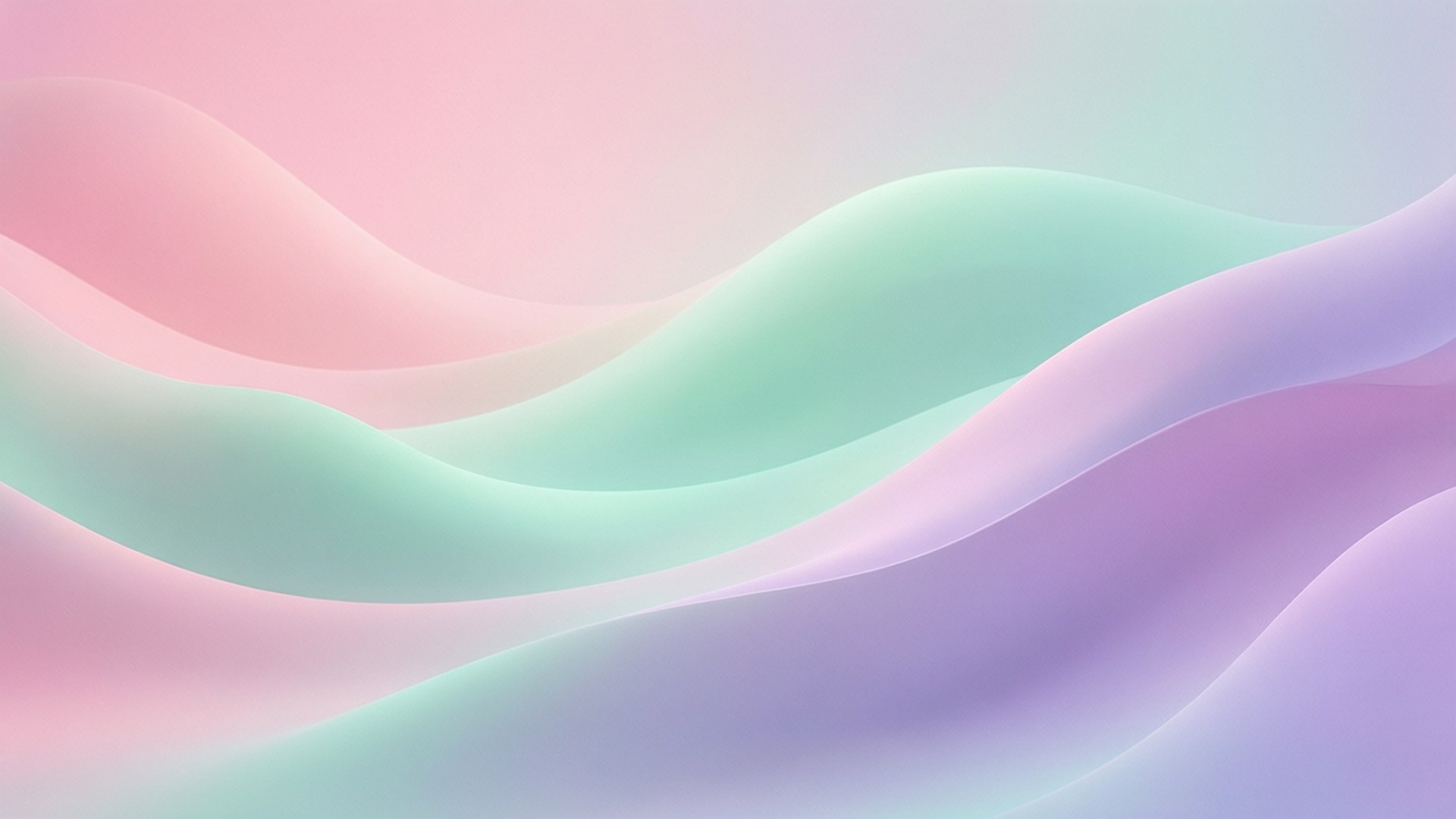 Pastel Gradyan Dalgalar Duvar Kağıdı