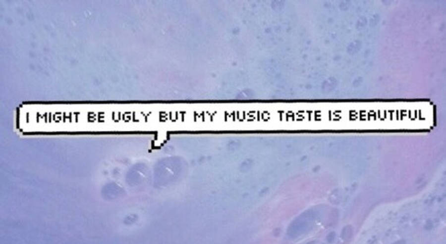 Pastel Mor Estetik Tumblr Alıntıları Duvar Kağıdı