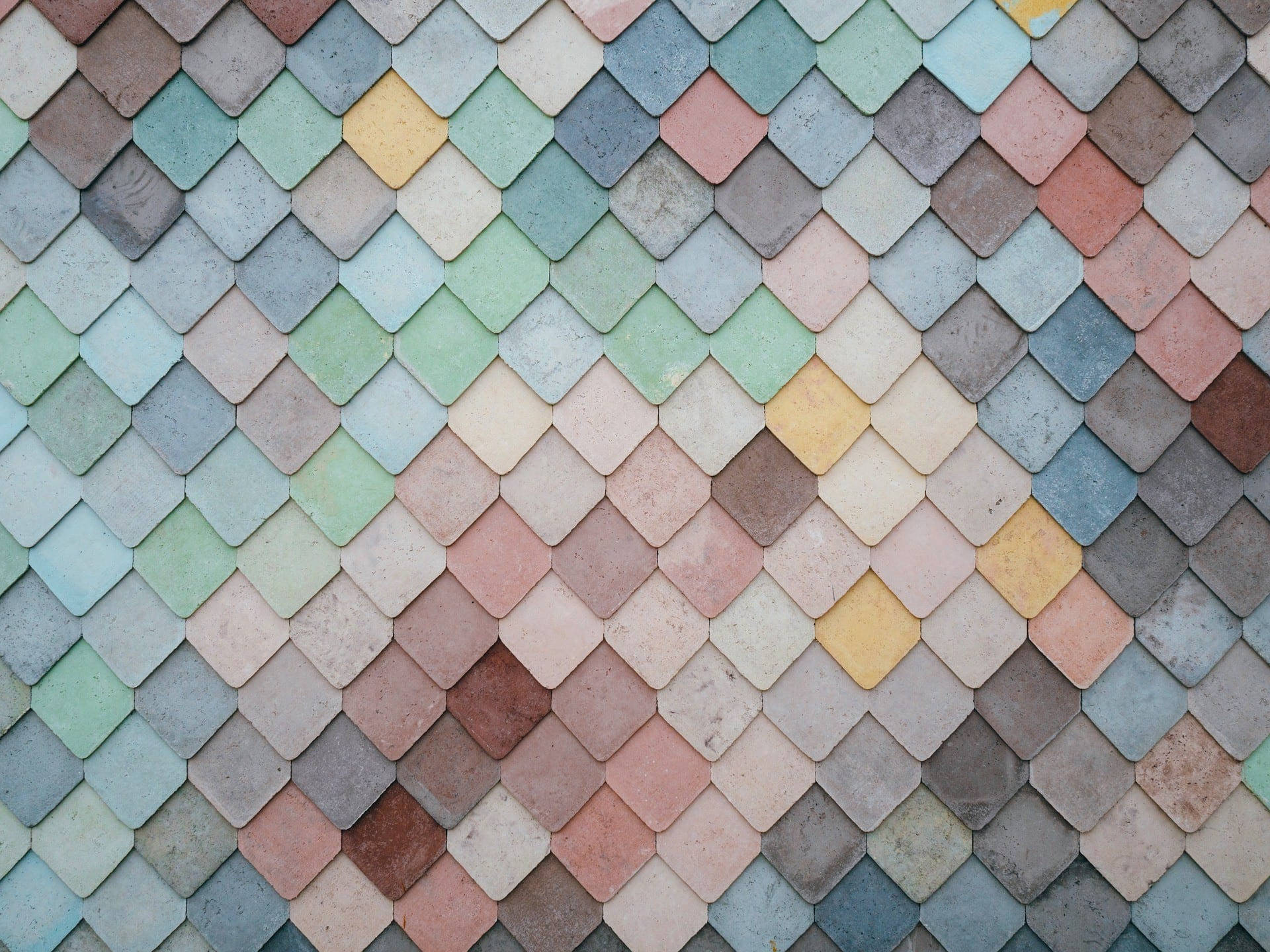 Pastel Mozaik Yer Karoları — Pastel estetik GIF Duvar Kağıdı