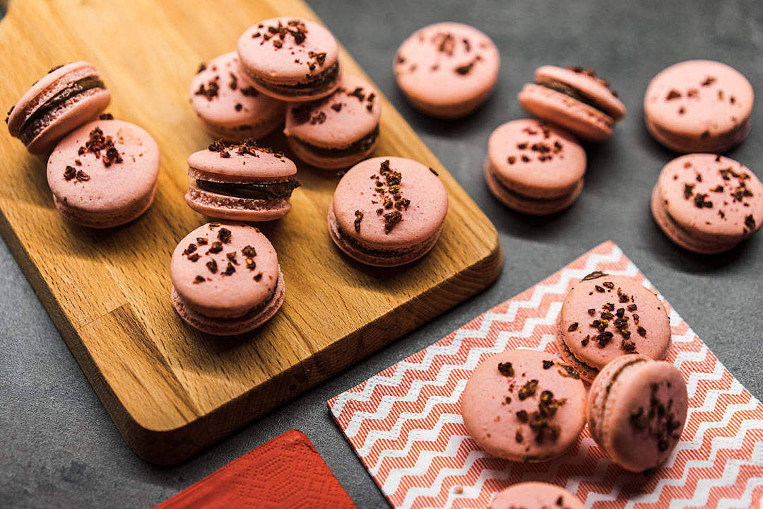Pastel Pembe Estetik Makaron Fotoğrafçılığı Duvar Kağıdı