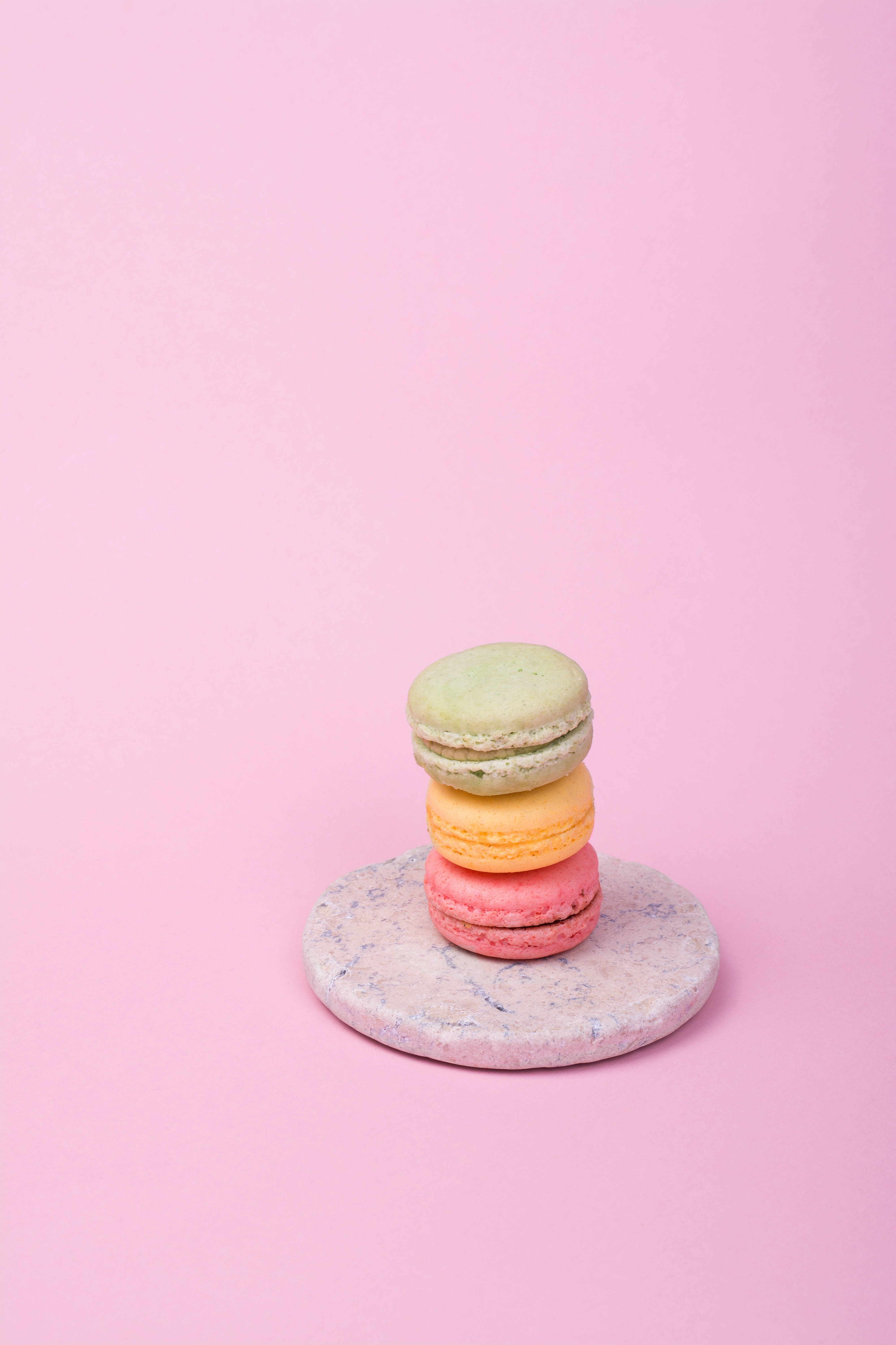 Pastel Pembe iPhone Makaronları Duvar Kağıdı