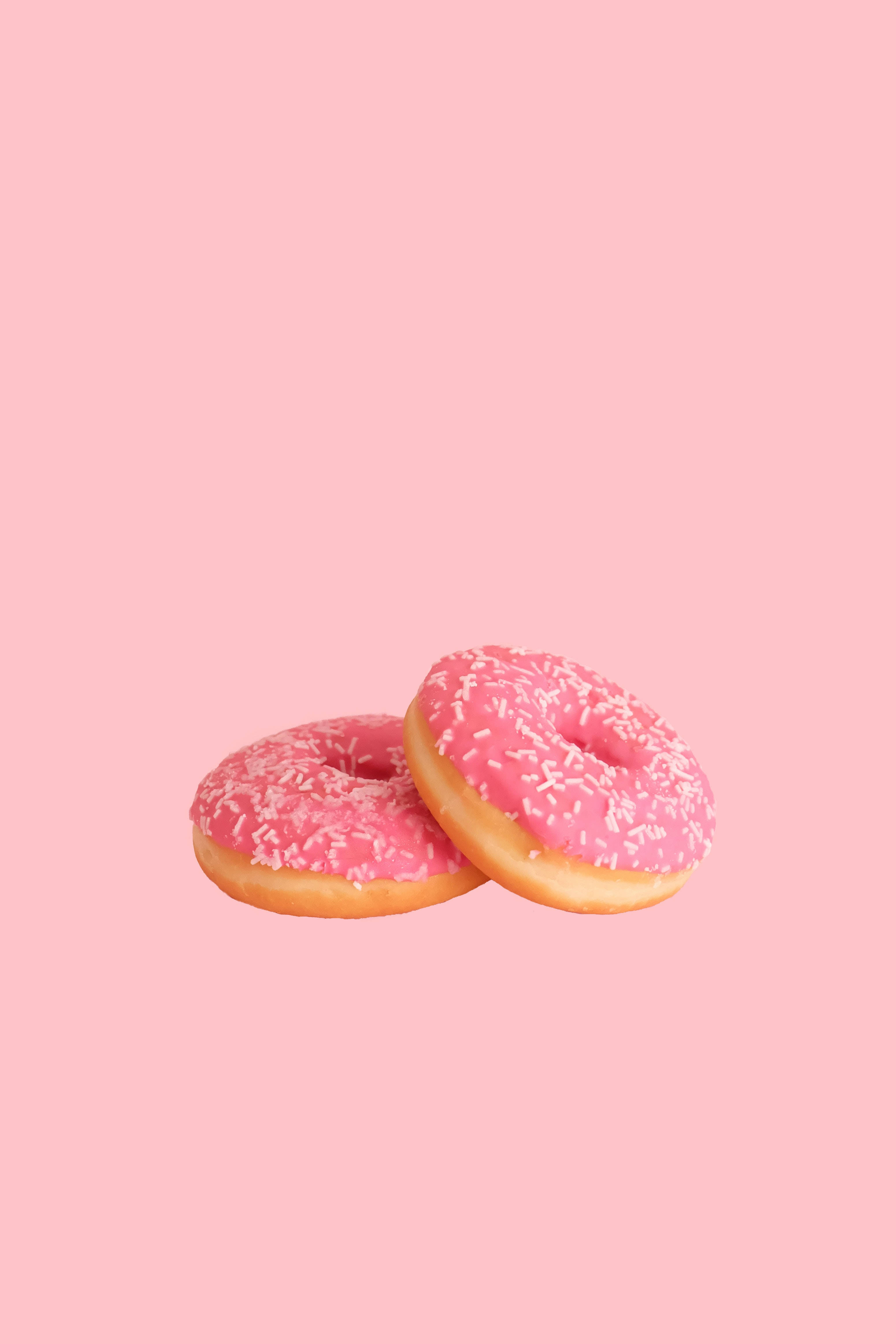 Pastel Pembe iPhone Yemek Duvar Kağıdı