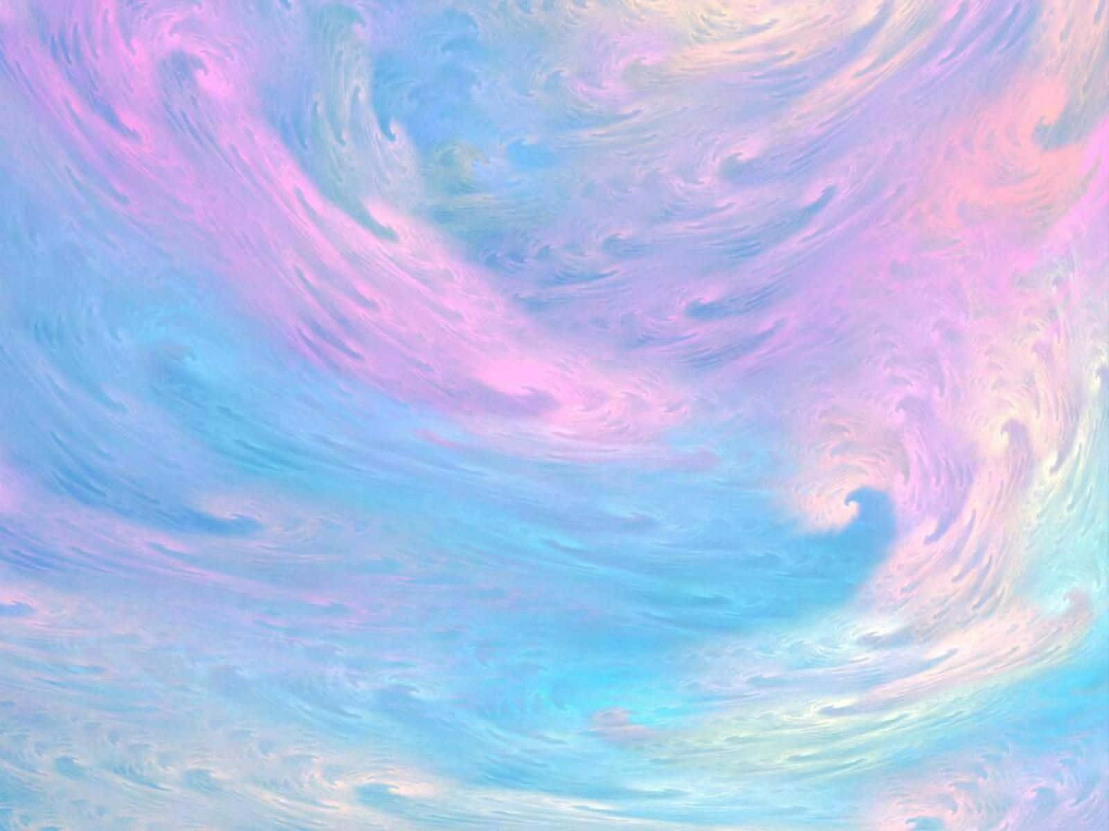 Pastel Rüya Gibi Bir Deniz Manzarası Duvar Kağıdı