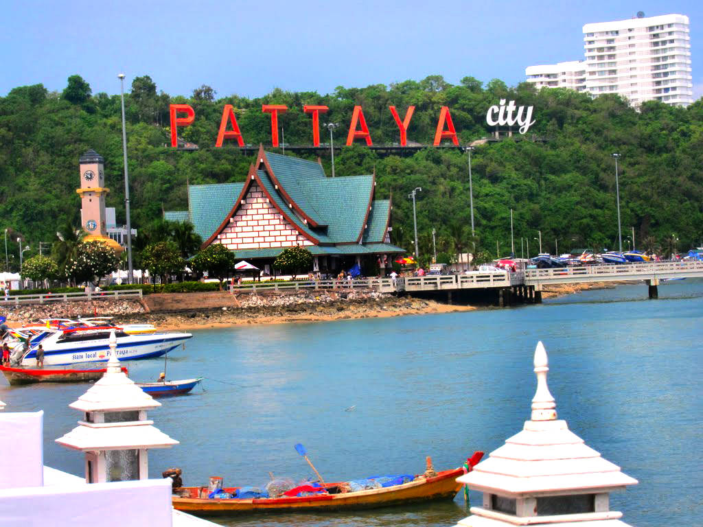 Pattaya Şehir Sahili Duvar Kağıdı
