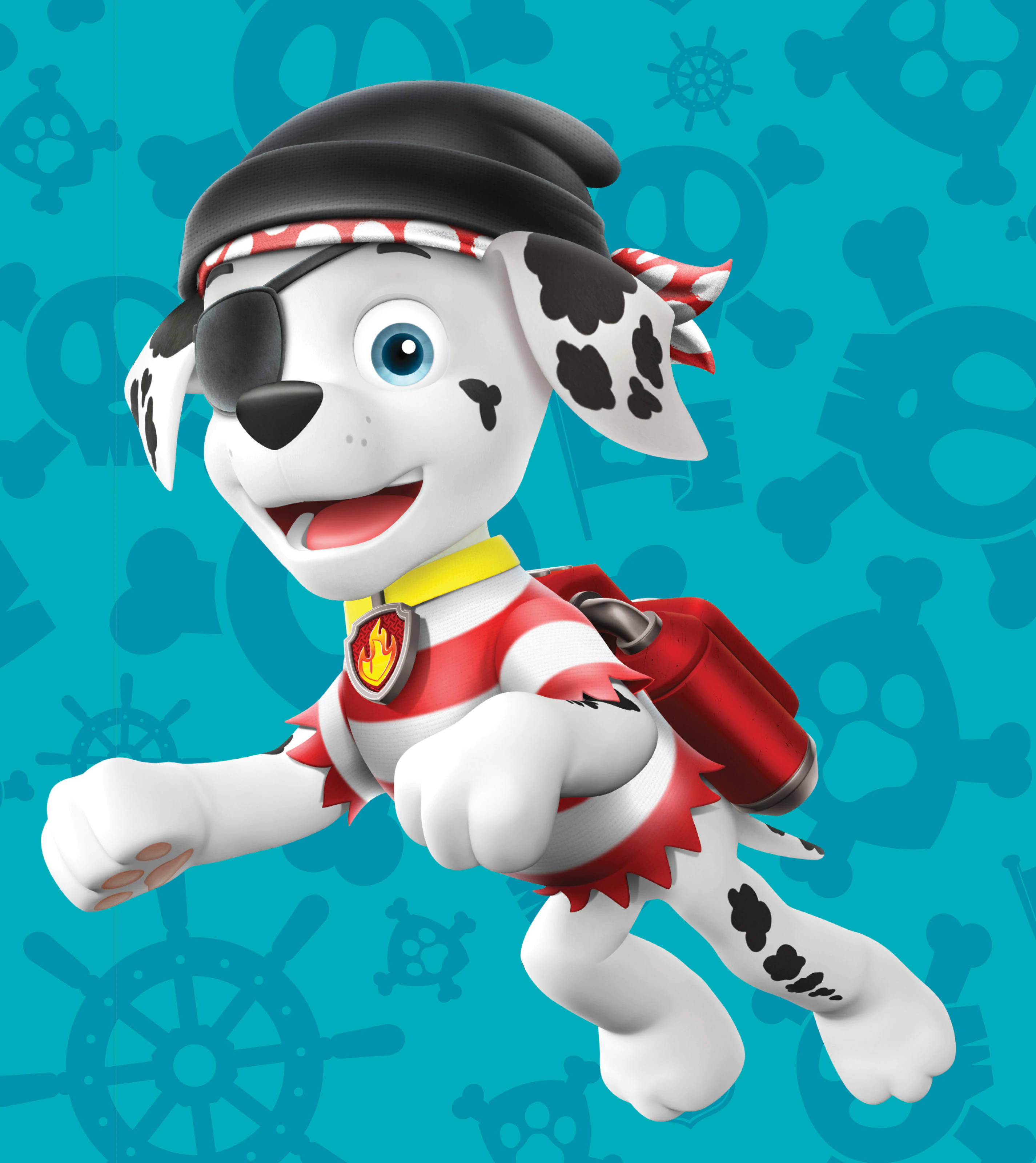 Paw Patrol Korsan Marshall Duvar Kağıdı