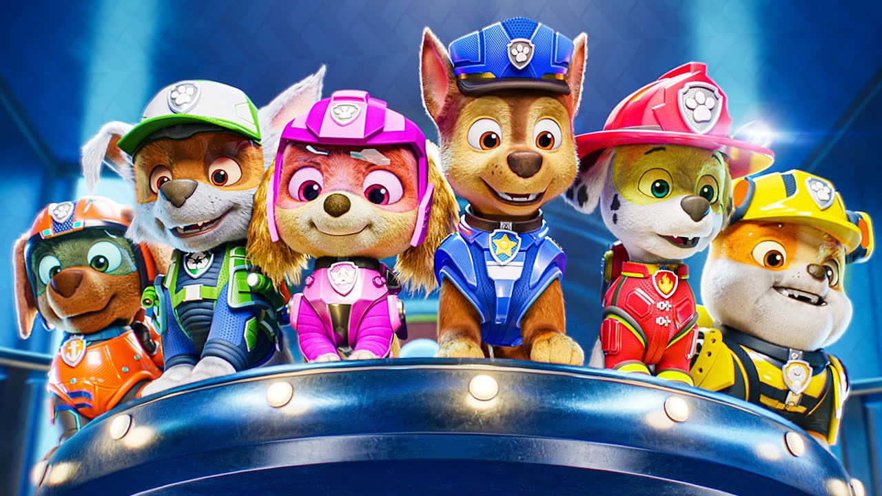Paw Patrol The Movie Yavruları Gözetliyor Duvar Kağıdı