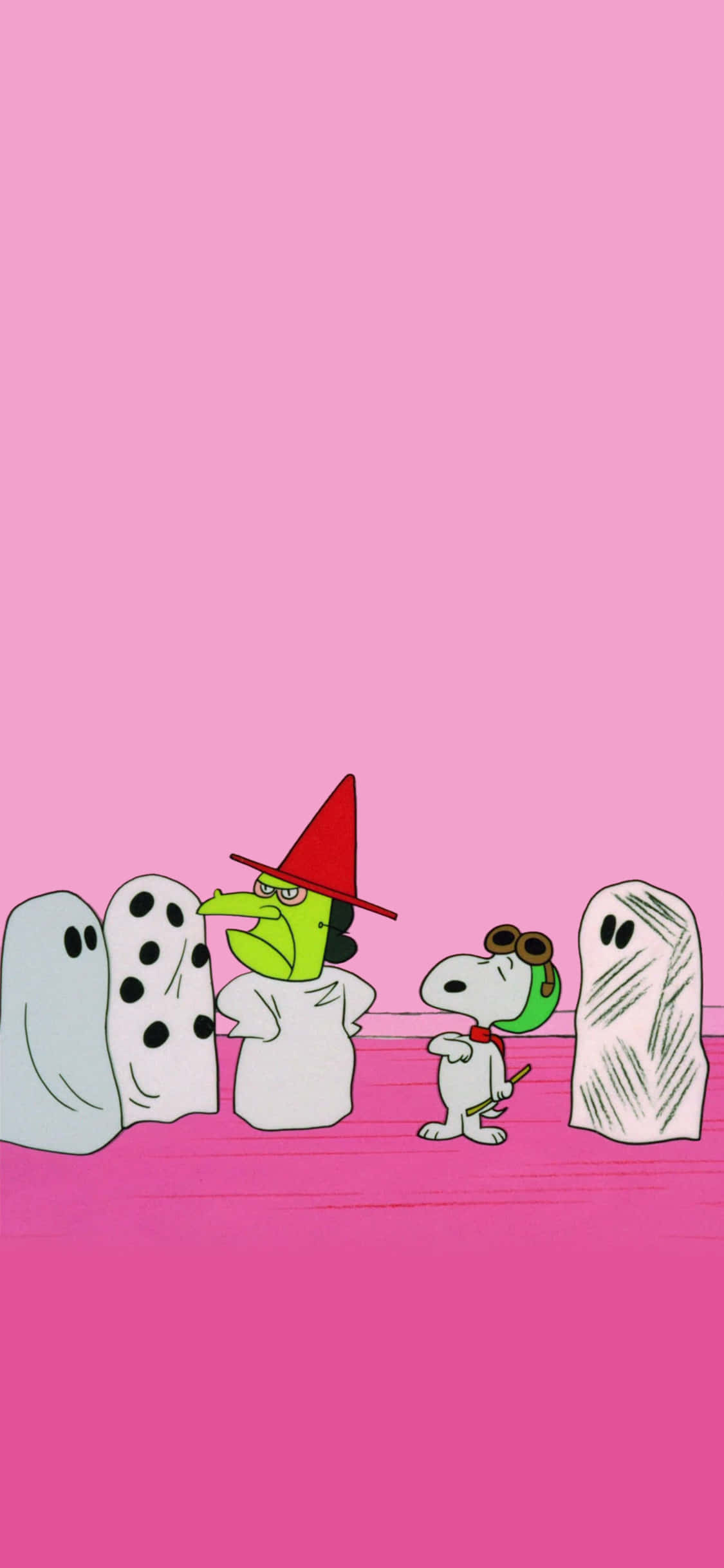Peanuts ile Cadılar Bayramı'nı Kutlayın! Duvar Kağıdı