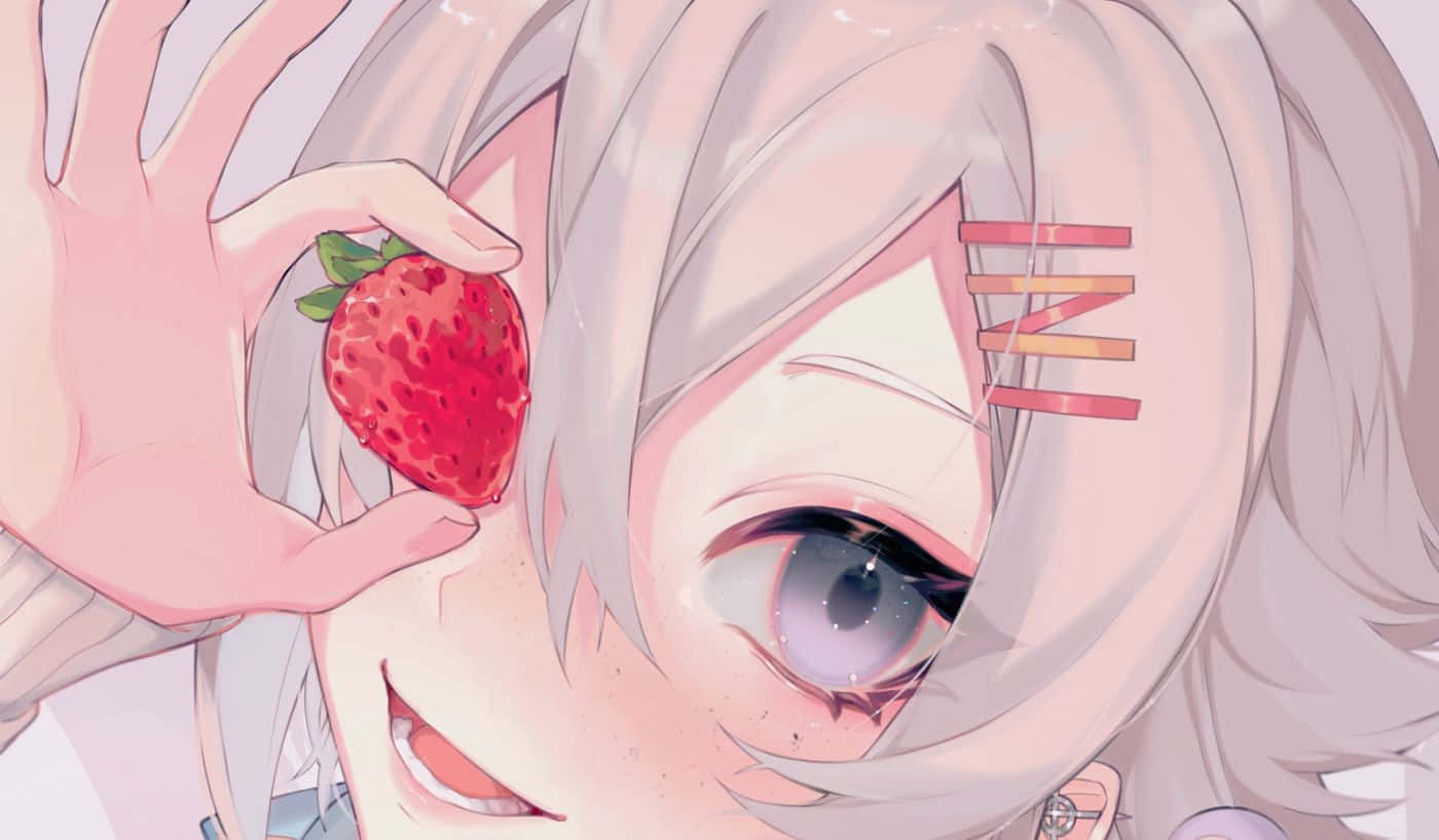 Pembe Anime Estetiği resimleri Duvar Kağıdı