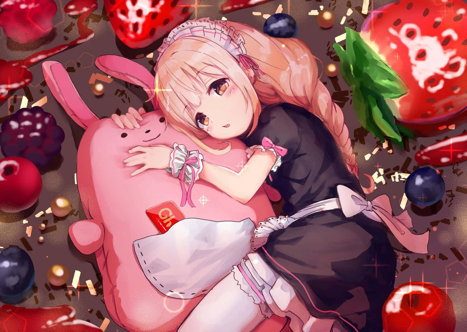 Pembe anime estetiğini seviyorum! Duvar Kağıdı
