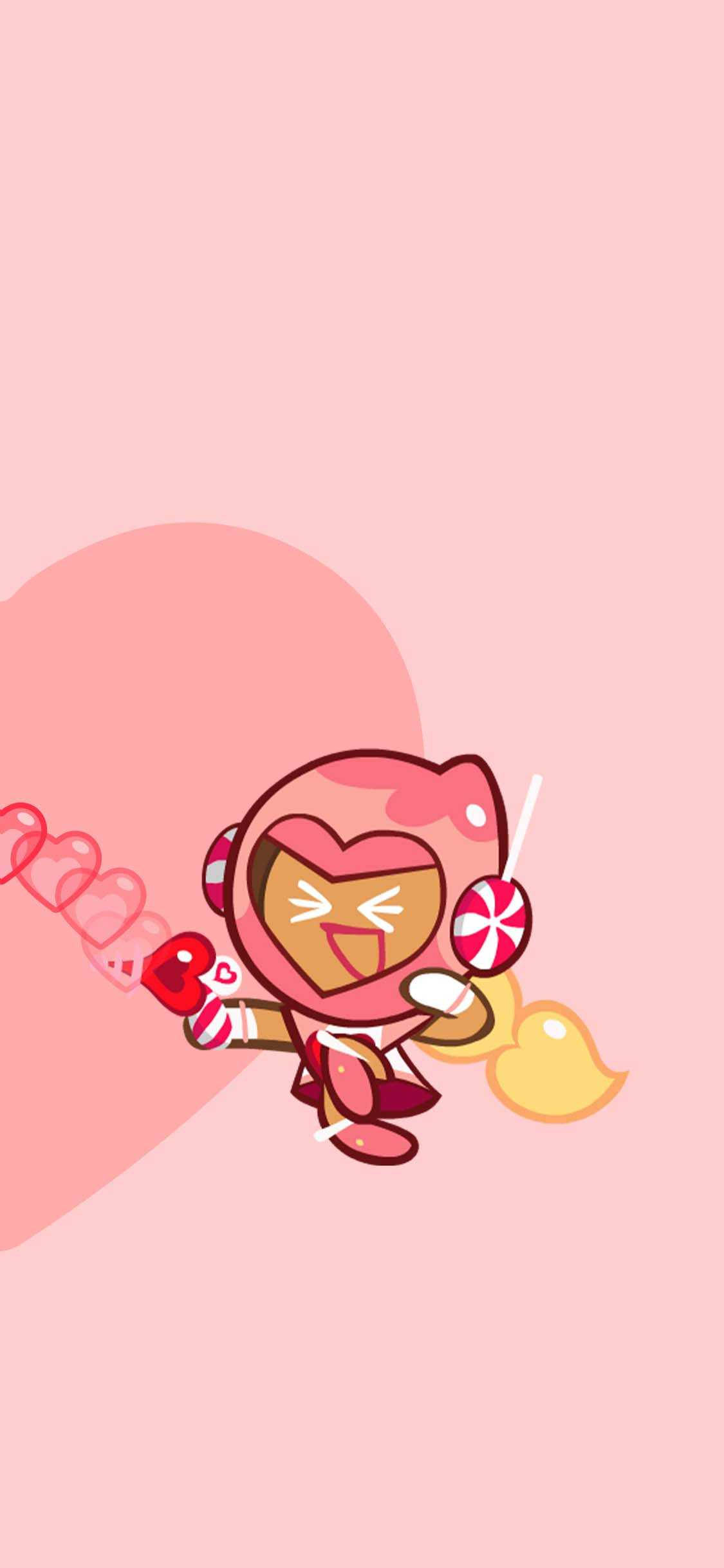 Pembe Çikolatalı Cookie Run Duvar Kağıdı