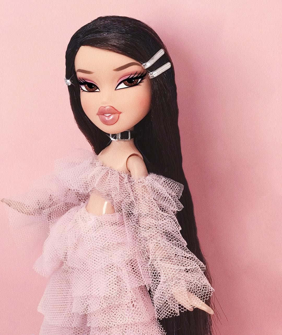 Pembe Estetik Bratz Bebeği Jade Duvar Kağıdı