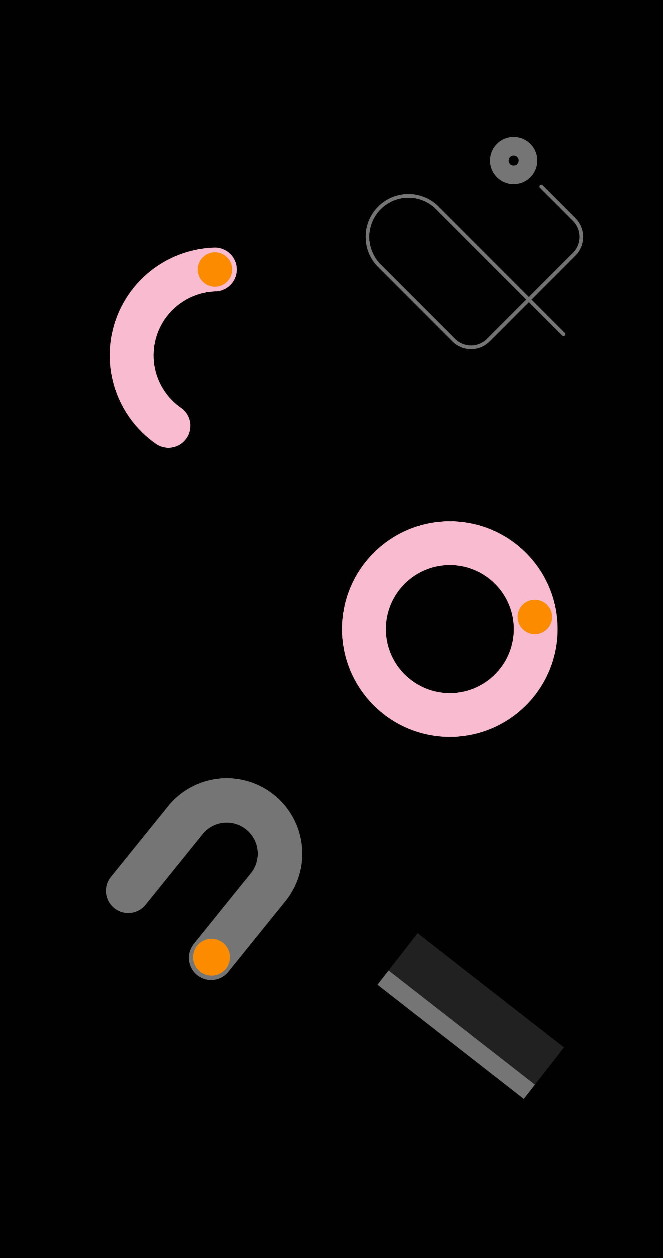 Pembe Grafikler Google Pixel 4 Arka Planı Duvar Kağıdı