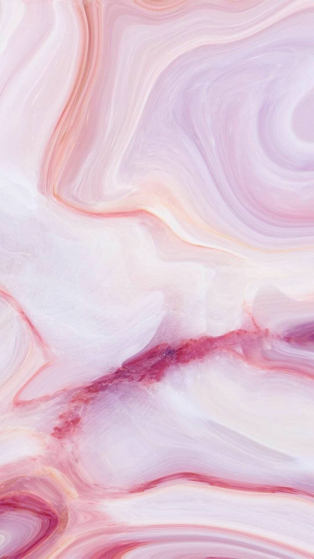Pembe Gül Altını Mermer Duvar Kağıdı
