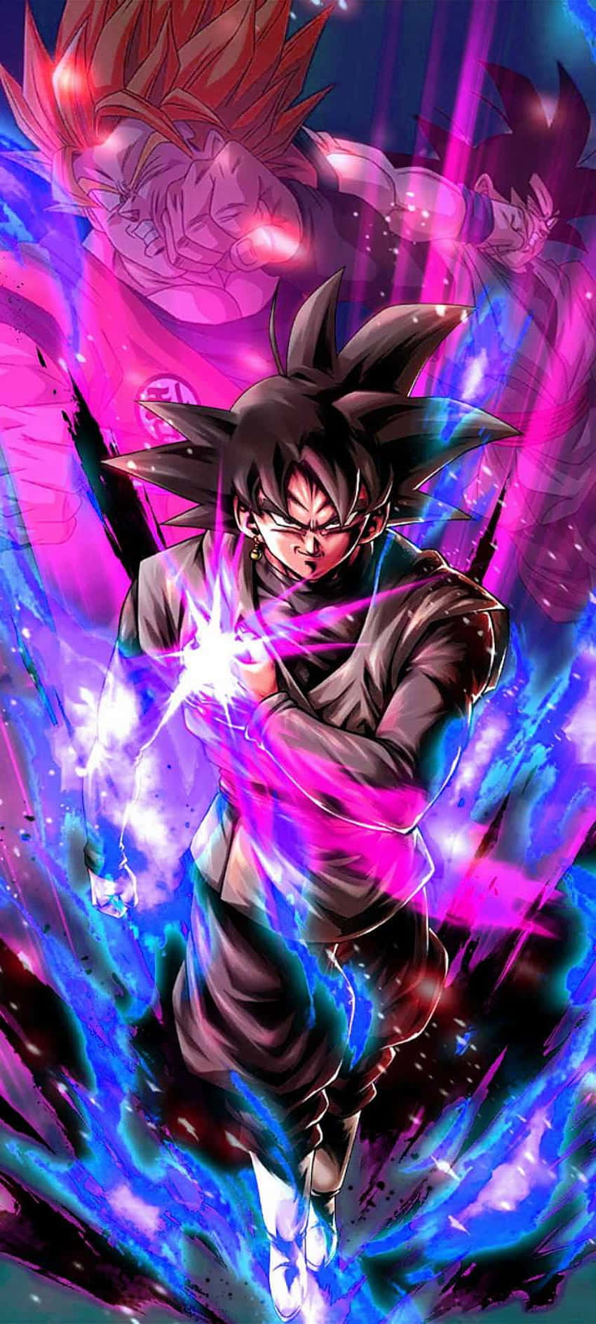 Pembe Mavi Dragon Ball Z Resmi Duvar Kağıdı