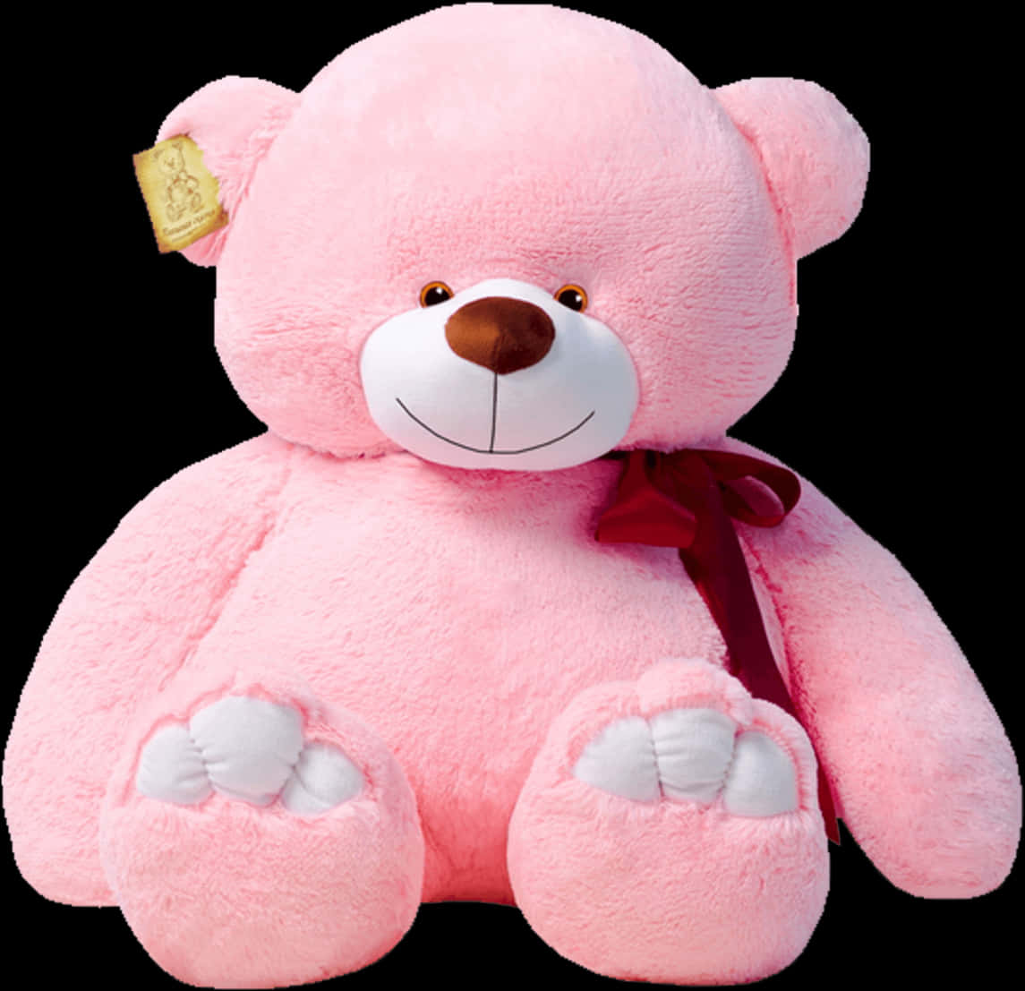 Pembe Peluş Oyuncak Ayı Duvar Kağıdı