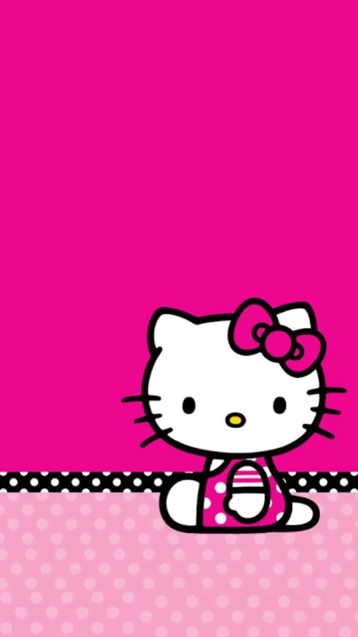 Pembe Sanrio Telefonu Duvar Kağıdı