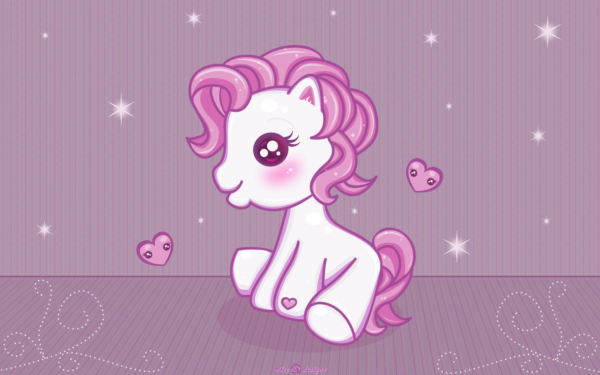 Pembe Unicorn Tumblr Estetiği Duvar Kağıdı