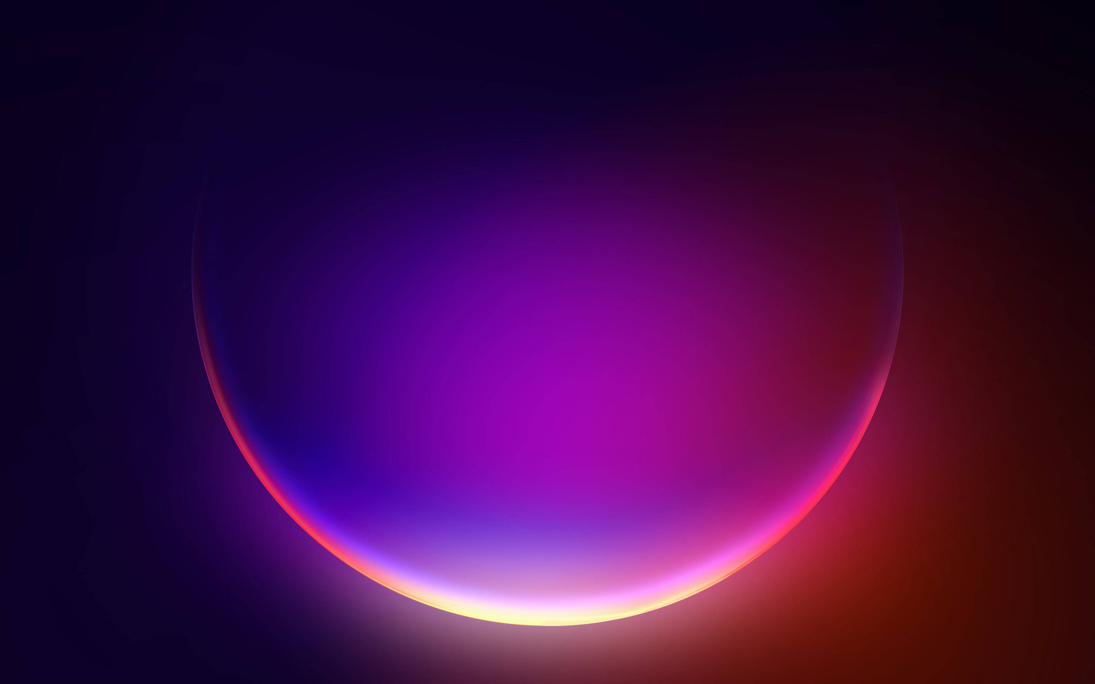Pembe ve Mor Minimalist Küre Arka Planları Duvar Kağıdı