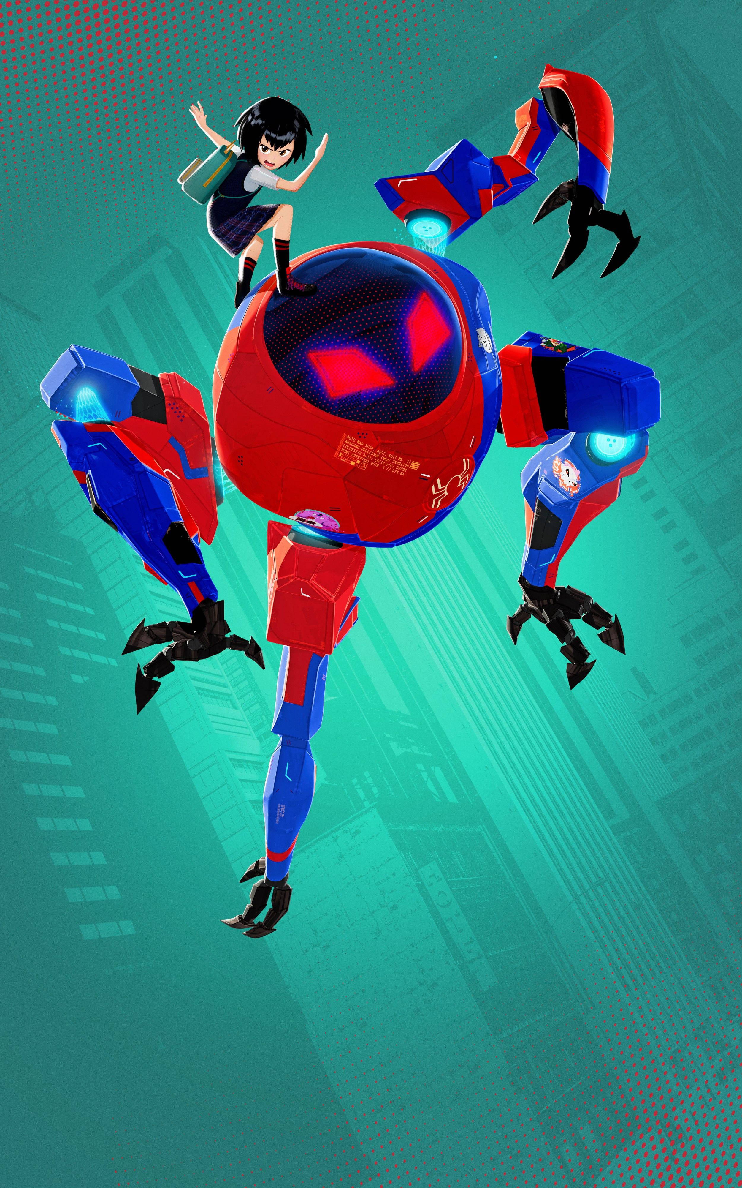 Peni Parker - Spider Verse'e Atılmaya Hazır Duvar Kağıdı